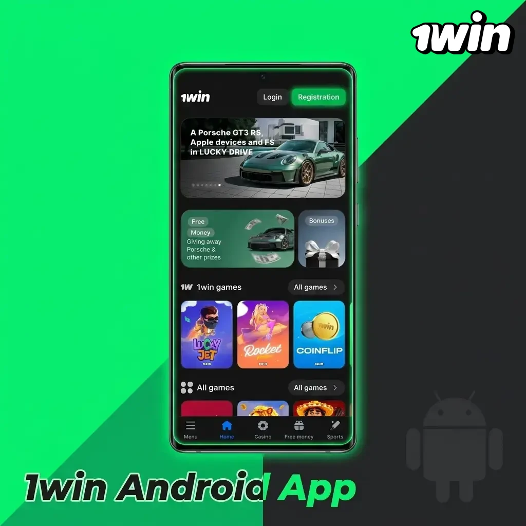 1win Android app APK download and installation guide for devices running Android 5.0 or higher