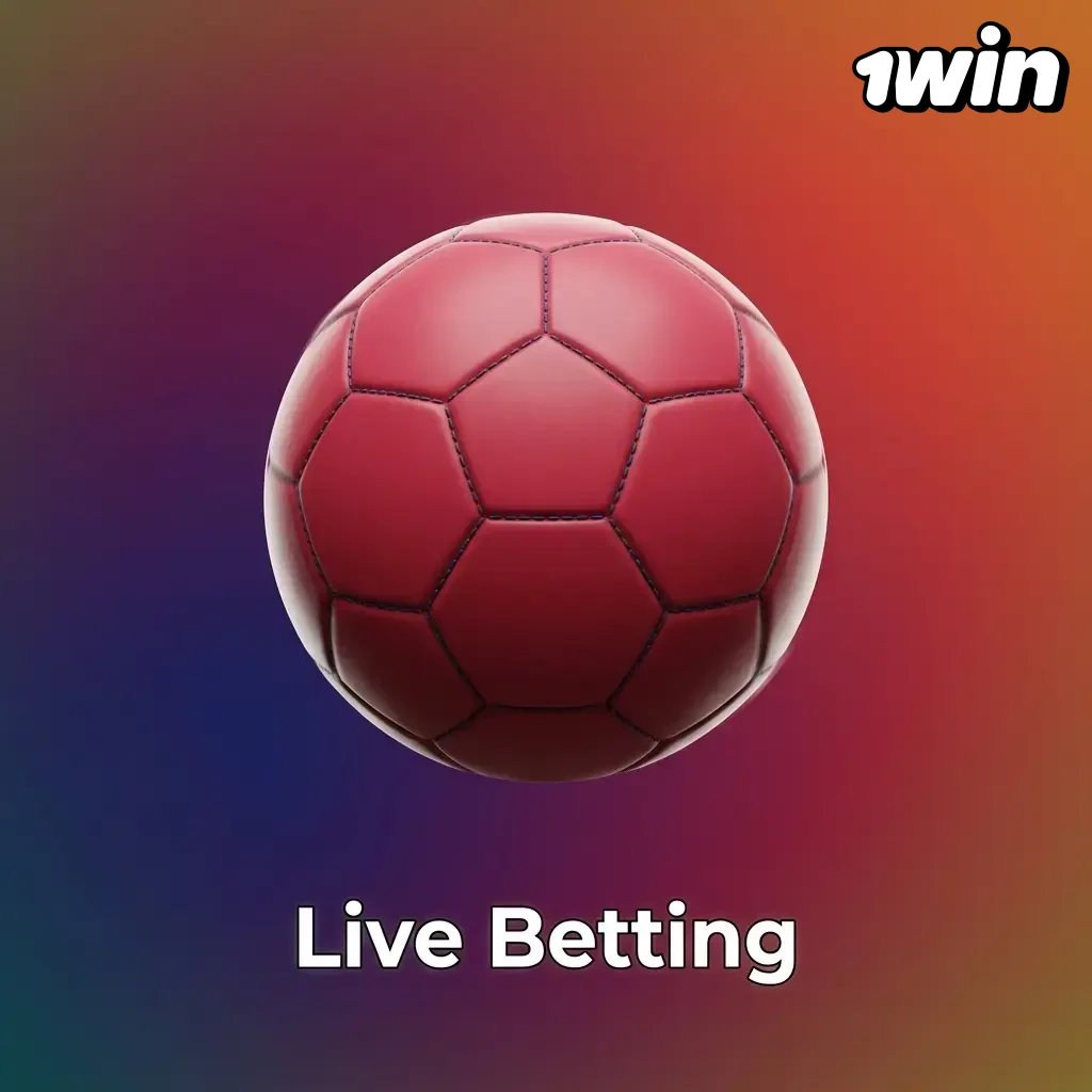 1win live betting interface showing real-time odds for NHL, soccer, basketball, esports and more with live stream and cash-out options