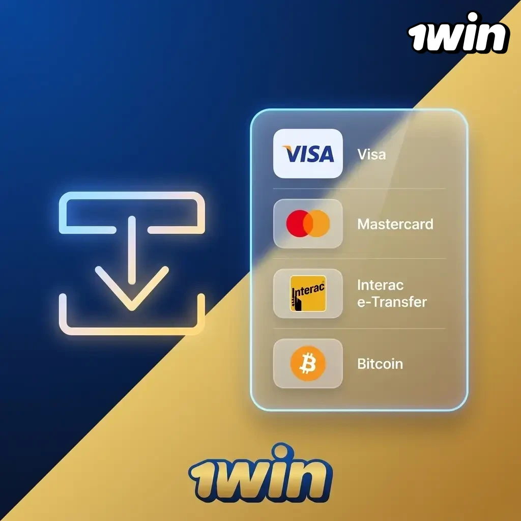 1win withdrawal methods for Canadian players including Interac, Visa, crypto, and e-wallets with CAD support and KYC verification