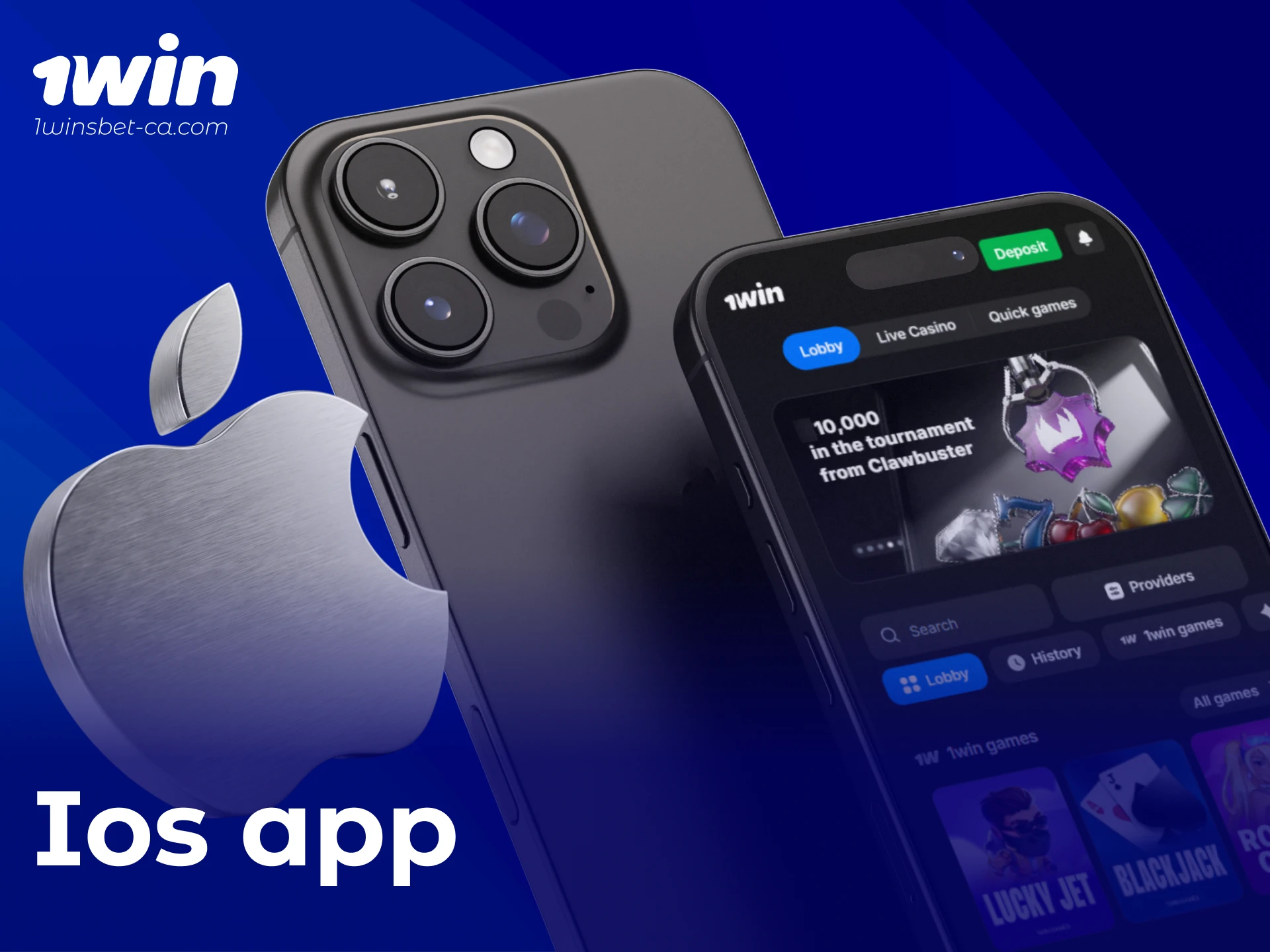 Install the 1win iOS app for live casino and premium sports betting.