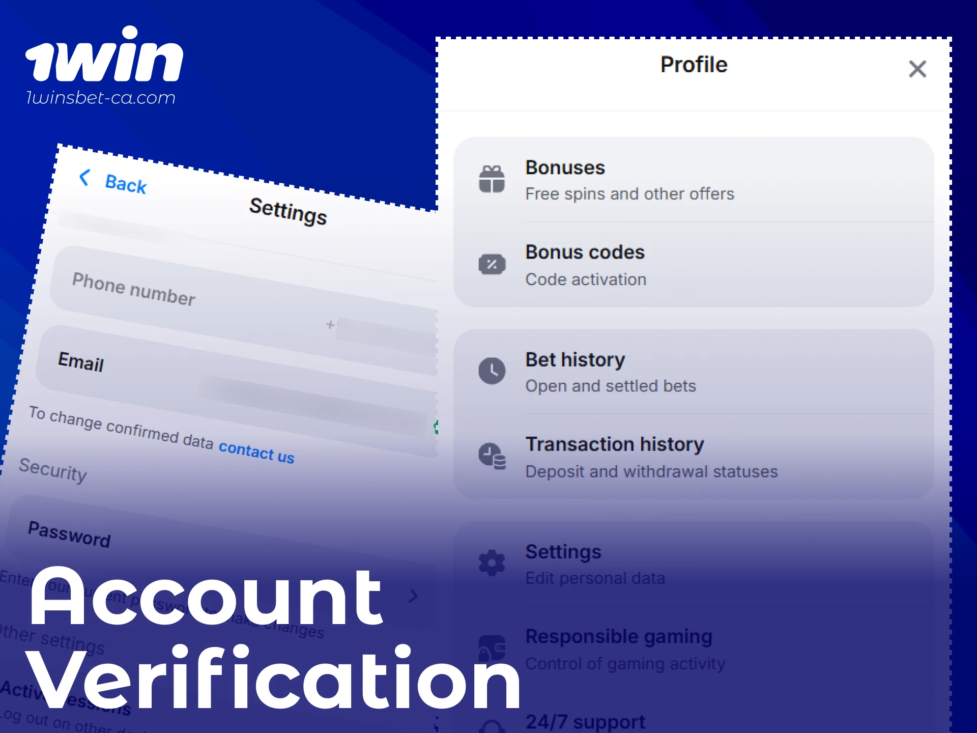 Verify your identity through the 1win Verification Process for safe withdrawals.