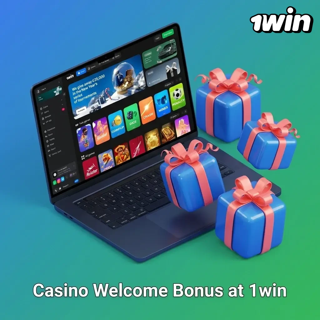 1win Canada welcome bonus offering 500% up to CAD 3,000 across four deposits with 70 free spins and cashback