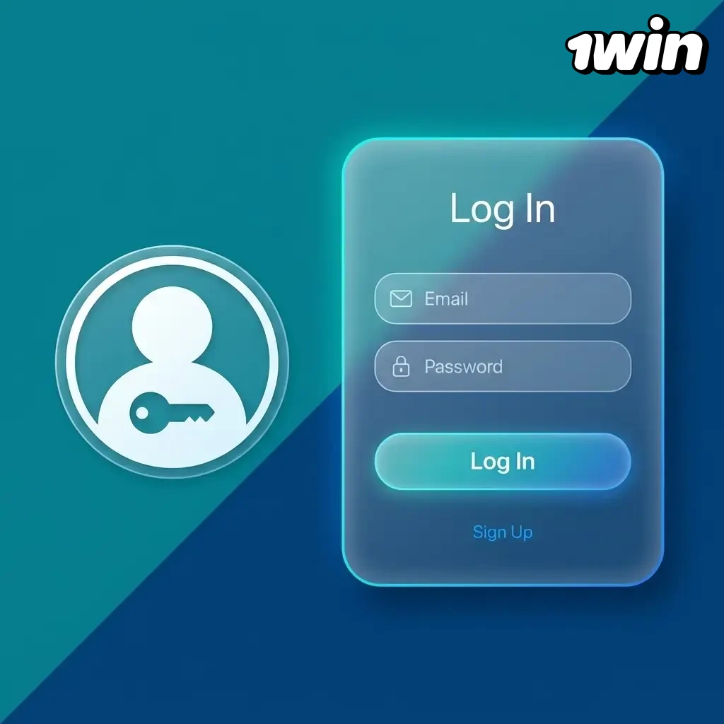 Canadian player logging into 1win account on desktop showing login form with email and password fields