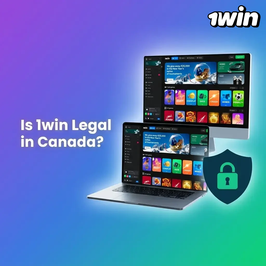 1win Canada legal status showing Curaçao eGaming licence details and Canadian provincial iGaming regulations overview
